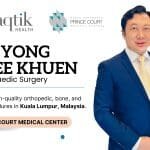 Meet Orthopedic Surgeon Dr Yong Chee Khuen