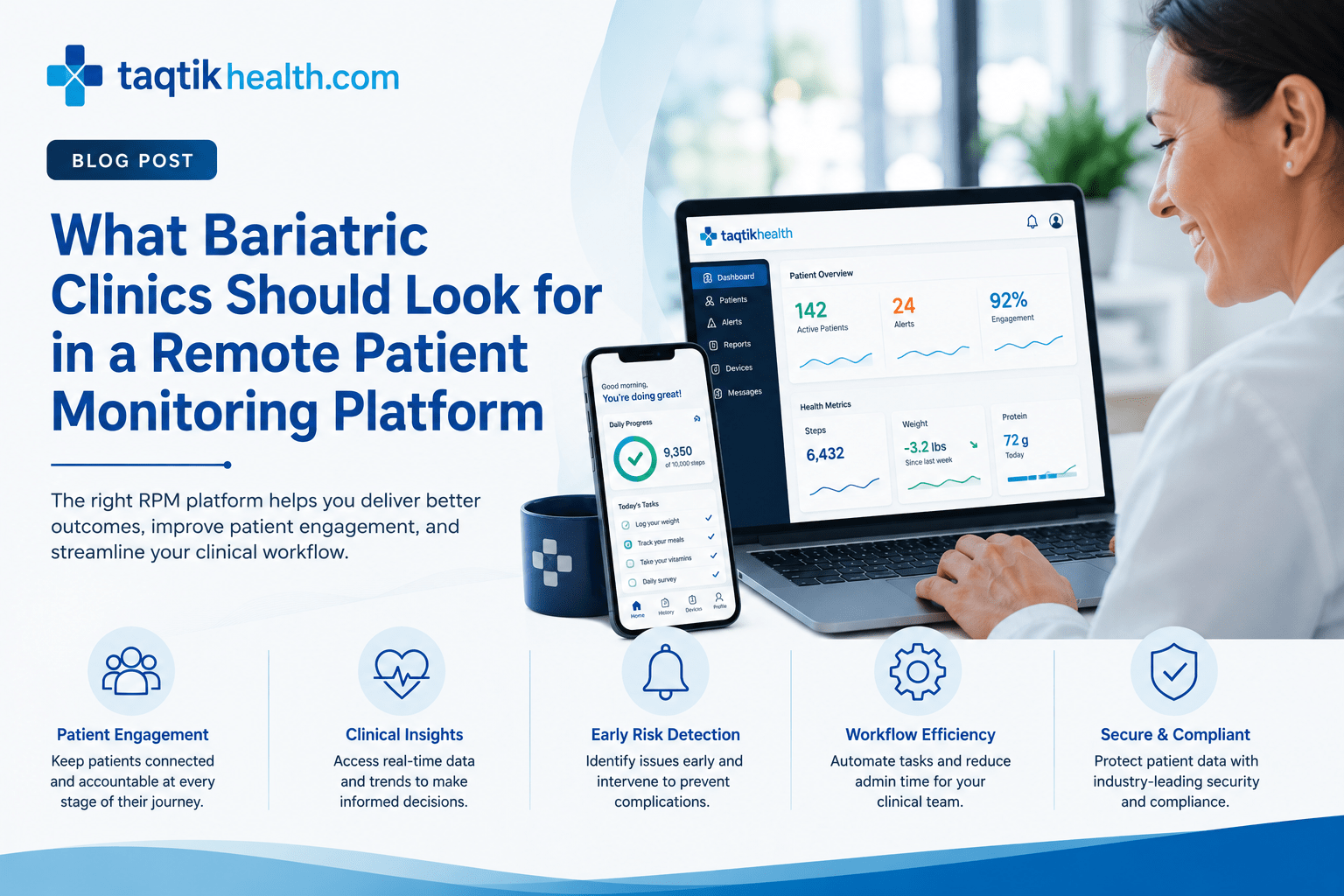 What Bariatric Clinics Should Look for in a Remote Patient Monitoring Platform